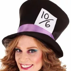 Armada Whimsical Mad Hatter Costume For Women 13 Armada Whimsical Mad Hatter Costume For Women -Storybook & Fairytale Costumes Sales womens whimsical mad hatter costume alt 2