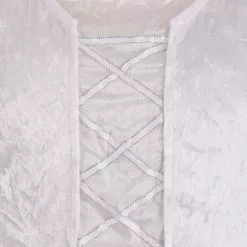 Suzhou Zhongsheng Imp & Exp Co., Ltd White Witch Costume Dress For Women -Storybook & Fairytale Costumes Sales womens white witch costume dress alt 4