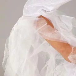 Suzhou Zhongsheng Imp & Exp Co., Ltd White Witch Costume Dress For Women -Storybook & Fairytale Costumes Sales womens white witch costume dress alt 5