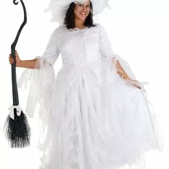 Suzhou Zhongsheng Imp & Exp Co., Ltd White Witch Plus Size Costume For Women