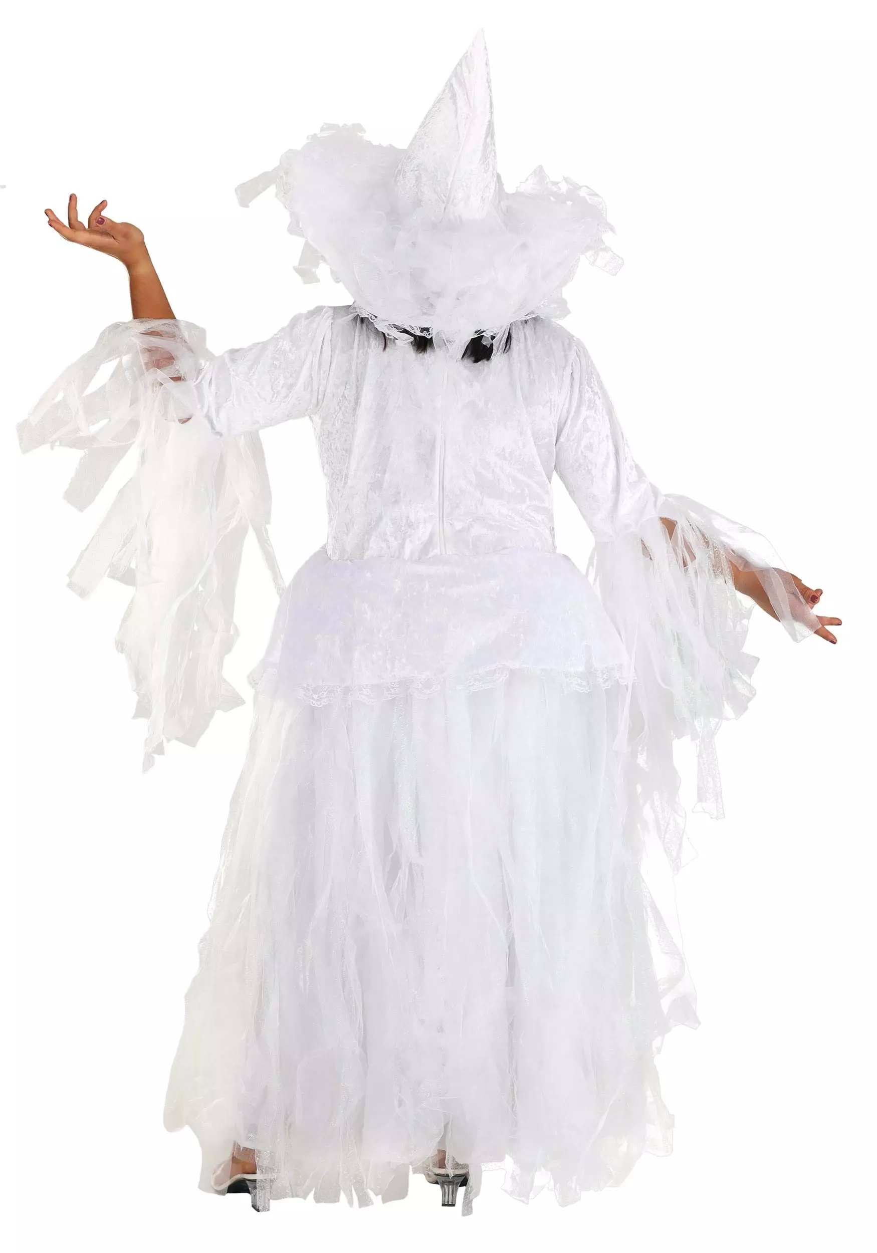 Suzhou Zhongsheng Imp & Exp Co., Ltd White Witch Plus Size Costume For Women 4 Suzhou Zhongsheng Imp & Exp Co., Ltd White Witch Plus Size Costume For Women - Image 2