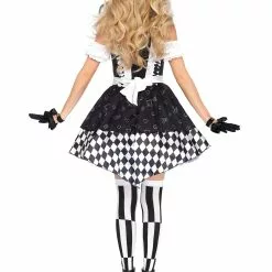 LEG AVENUE Women's Dark Wonderland Alice Costume 5 LEG AVENUE Women's Dark Wonderland Alice Costume -Storybook & Fairytale Costumes Sales wonderland dark alice womens costume 1